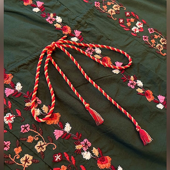 Free People Dress - Size Medium - Forest Green - Picture 13 of 16